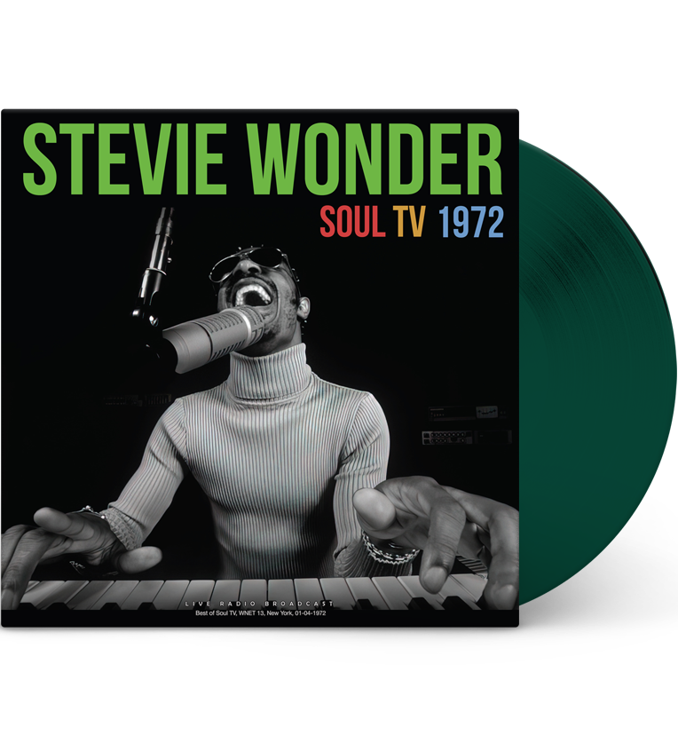 Stevie Wonder – Soul TV 1972 (Limitierte 12-Zoll-LP auf 180g transparentem grünen Vinyl)