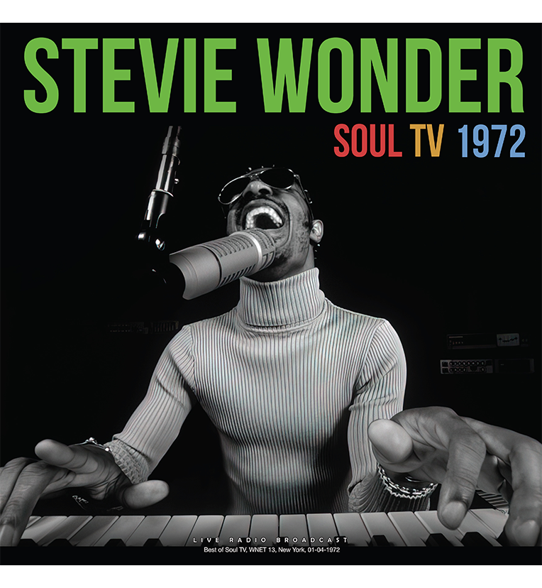 Stevie Wonder – Soul TV 1972 (Limitierte 12-Zoll-LP auf 180g transparentem grünen Vinyl)