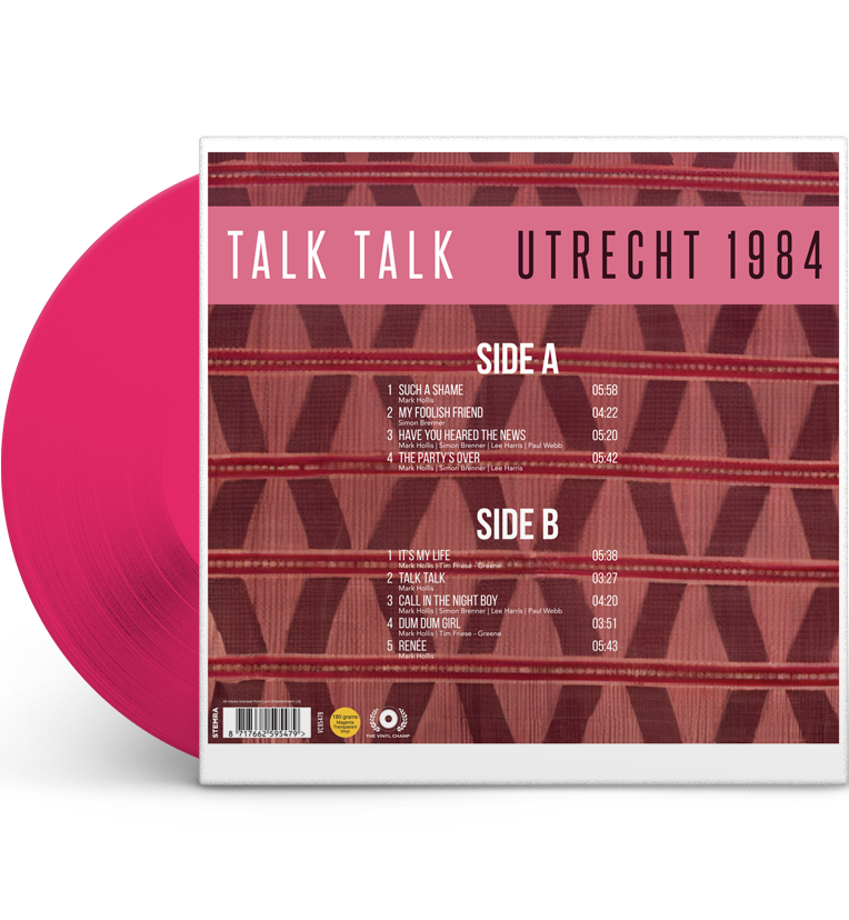 Talk Talk – Utrecht 1984 (Limitierte 12-Zoll-LP auf 180g transparentem Magenta-Vinyl)