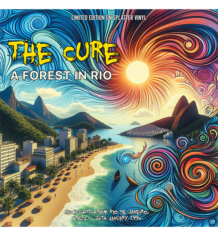 The Cure – A Forest in Rio: Live at the Hollywood Rock Festival, 1996 (Limitierte Auflage 12-Zoll-Album auf Splatter-Vinyl)