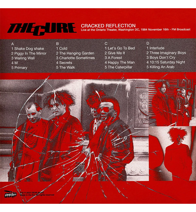 The Cure – Cracked Reflection: Live in Washington, D.C., 1984 (Limitierte Doppel-LP auf transparentem Teal-Vinyl)