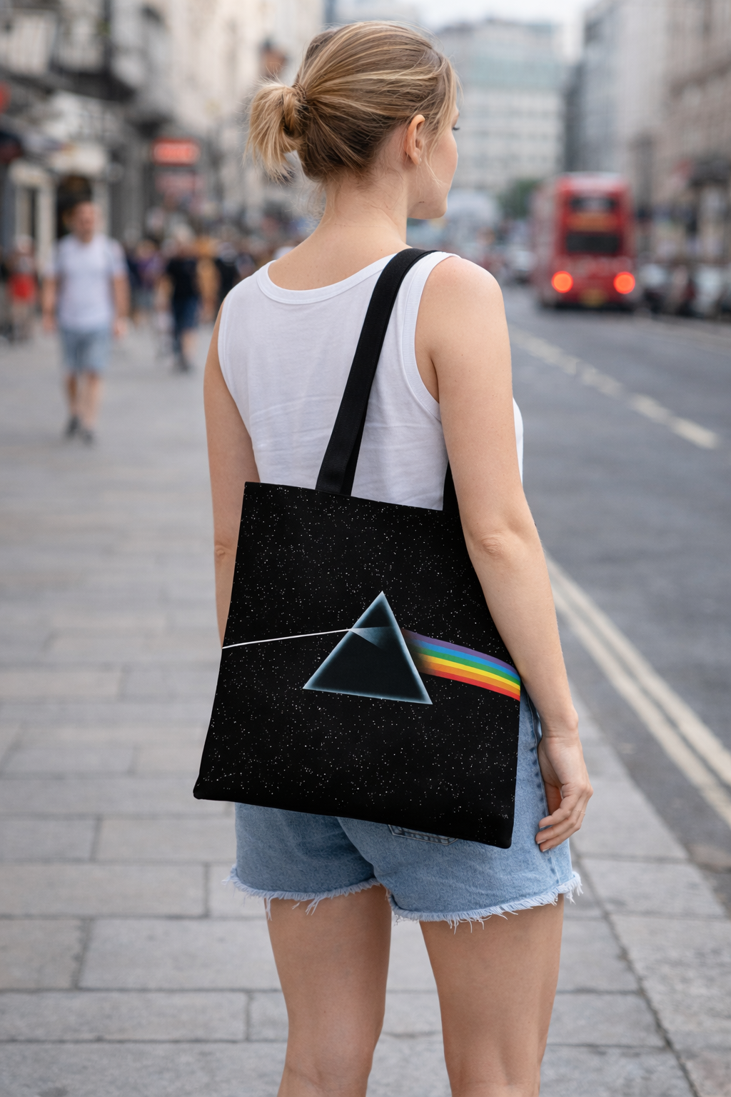 Rocksax Pink Floyd Tragetasche - The Dark Side Of The Moon