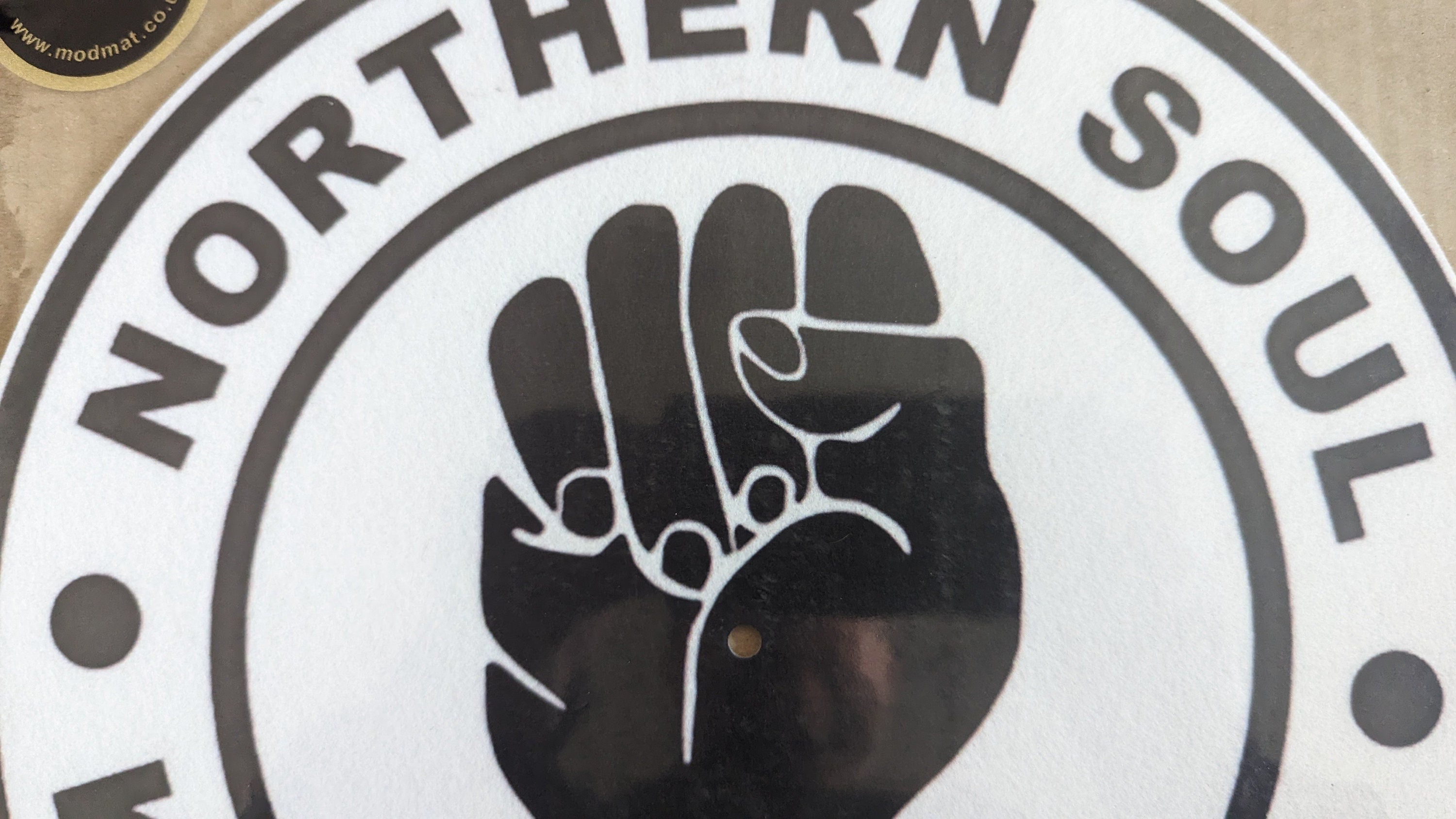 Northern Soul - Keep the Faith Slipmat - 7 & 12 inch LP Vinyl DJ Pro Turntable Slip Mat Record Player