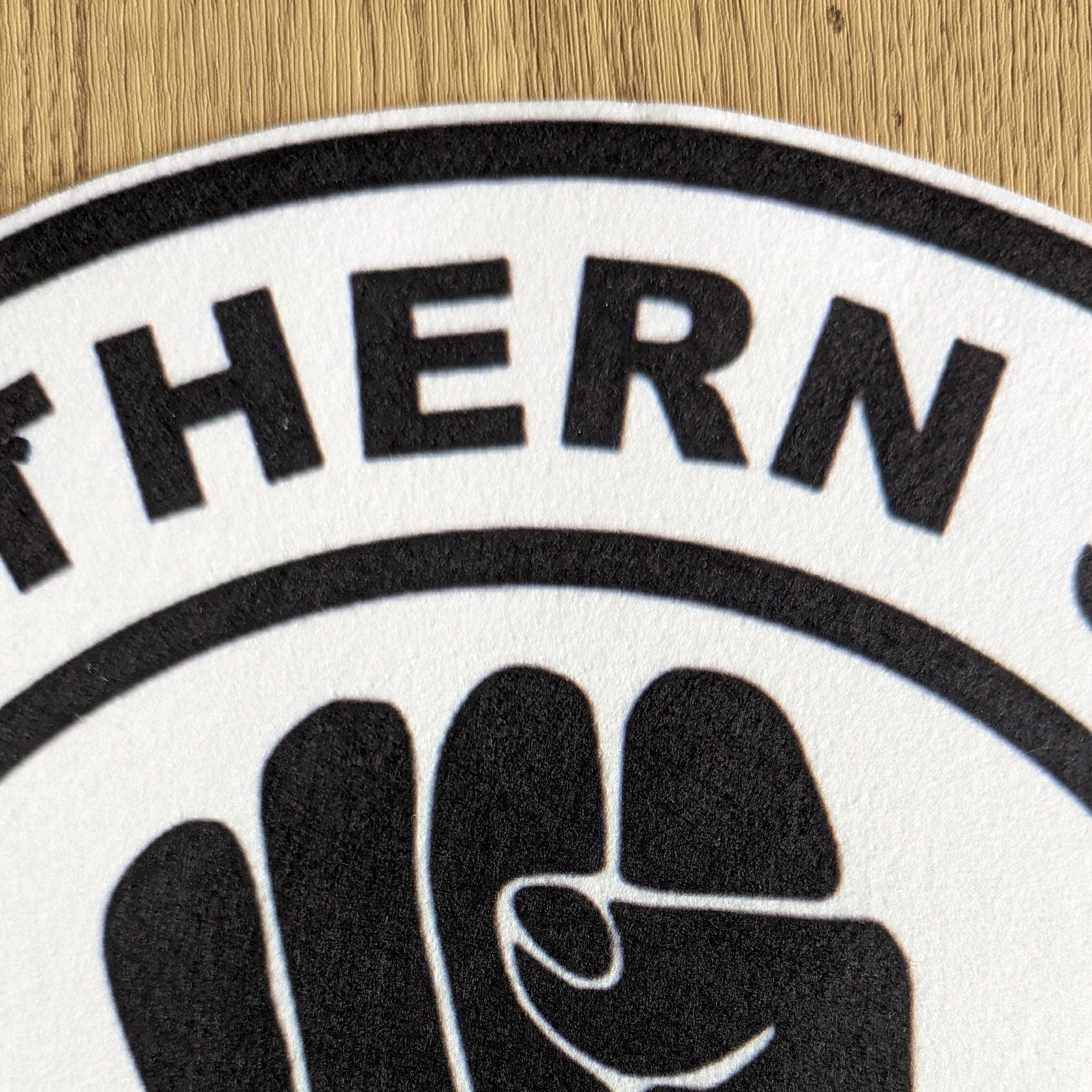 Northern Soul - Keep the Faith Slipmat - 7 & 12 inch LP Vinyl DJ Pro Turntable Slip Mat Record Player