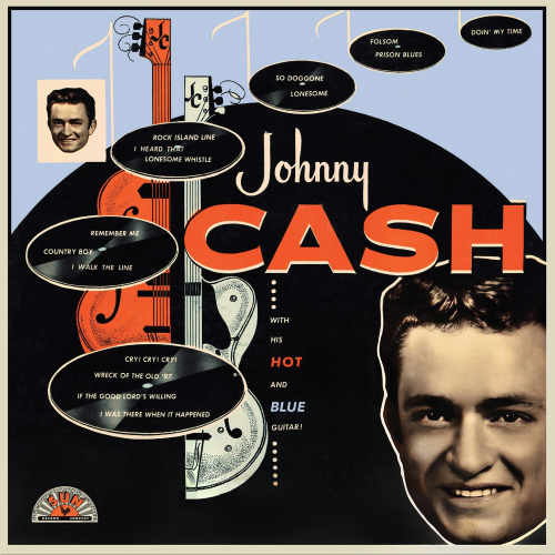 Johnny Cash ‘With His Hot And Blue Guitar (Remastered 2022 for National Album Day 2026 (LP) (Mint (M))
