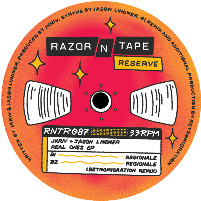 JKriv + Jason Lindner - Real Ones EP (12") (Mint (M))