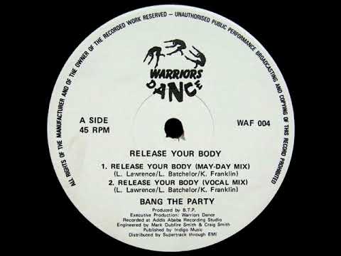 Bang The Party - Release Your Body (12") (Very Good (VG))