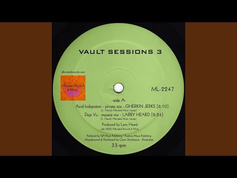 Larry Heard – Vault Sessions 3 (Mr Fingers / Gherkin Jerks / The IT) (12") (Mint (M))