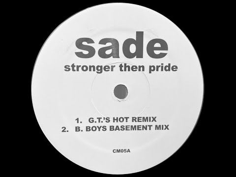 Sade – Stronger Then Pride (House Mixes) (CM 05) (12") (Mint (M))