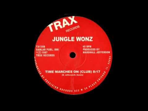 Jungle Wonz – The Jungle / Time Marches On (12") (Mint (M))