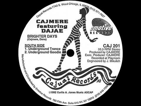 Cajmere Featuring Dajae / Cajmere Featuring Derrick Carter – Brighter Days / Dreaming EP (12") (Mint (M))