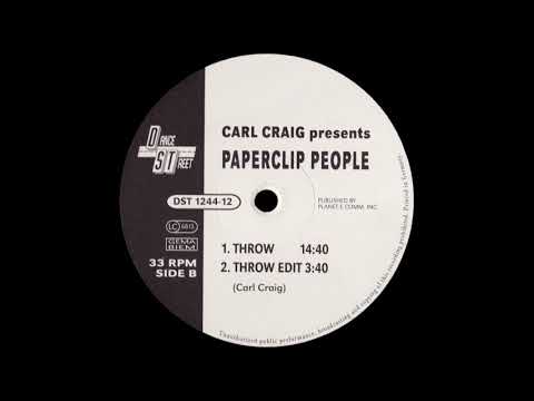 Carl Craig Presents Paperclip People - Throw / Remake Uno (12") (Very Good Plus (VG+))