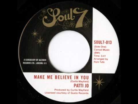 Patti Jo - Make Me Believe In You / Ain't No Love Lost (12") (Neuwertig (M))