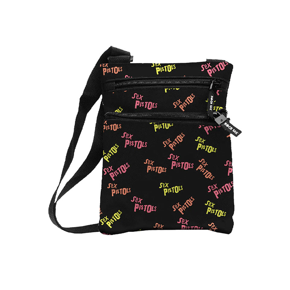 Sac bandoulière Rocksax Sex Pistols - Logo imprimé all-over